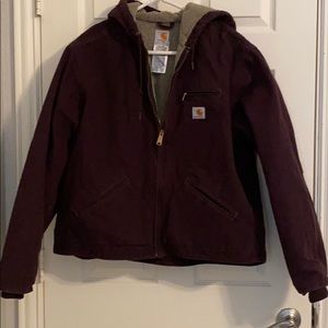 Carhartt Sandstone Sherpa Lined Coat